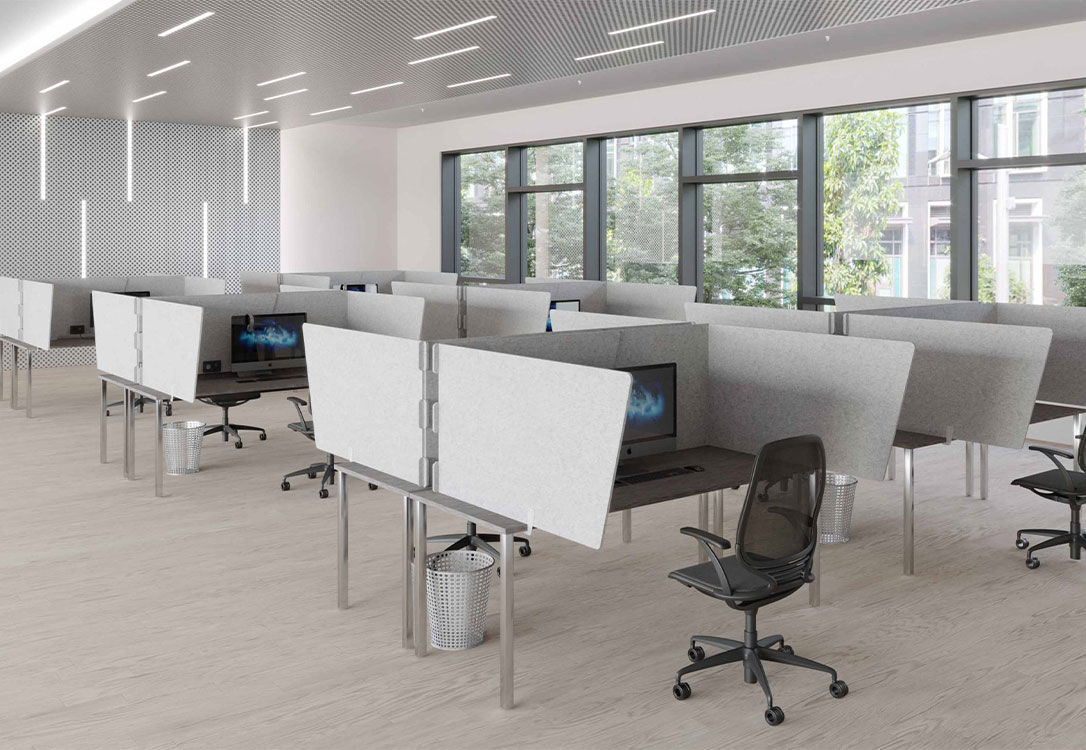 akustik çağrı merkezi panelleri