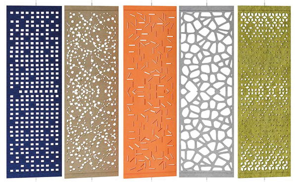 akustik keçe perde modelleri