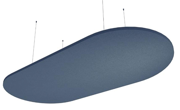 akustik keçe yüzer tavan paneli